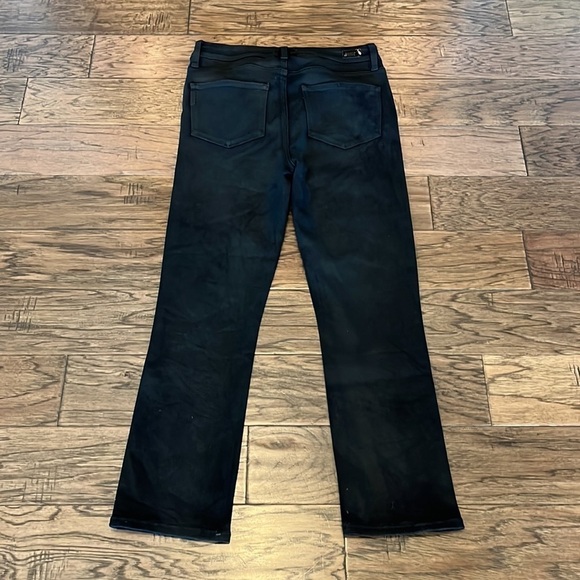 Paige Cindy Black Fog Luxe Coating Size 31 - Picture 2 of 16